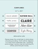 Personalized Labels